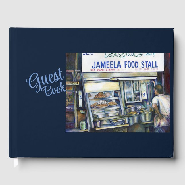 Jameelas's, Singapore Gästböcker (Framsida)