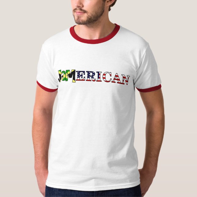 Jamerican grabb t-shirt (Framsida)