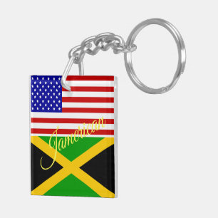Jamerican nyckelring