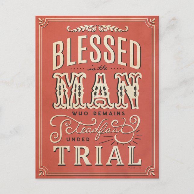 James1: 12 vykort (Framsida)