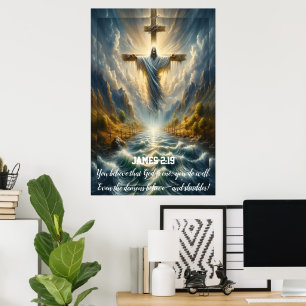 James 2:19 Du tror att Gud är en Poster