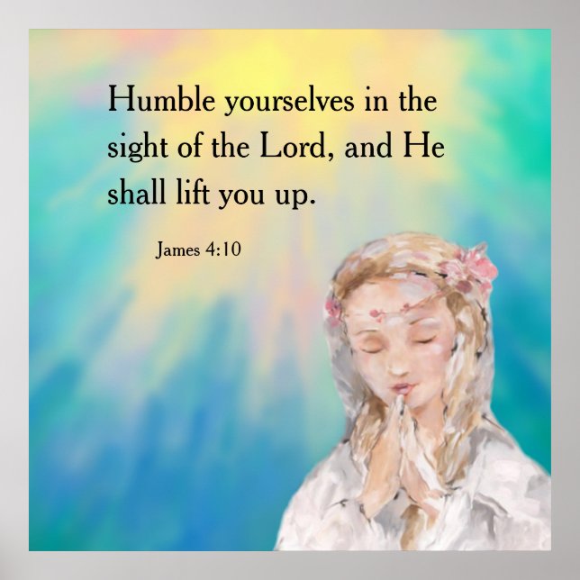James 4:10 poster (Framsidan)