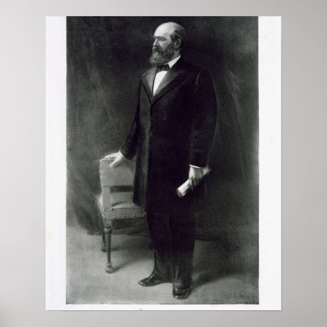 James A. Garfield, 20:e presidenten för United St. Poster (Framsidan)
