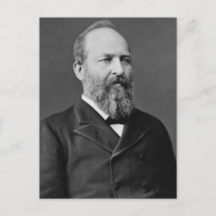 James A. Garfield Vykort