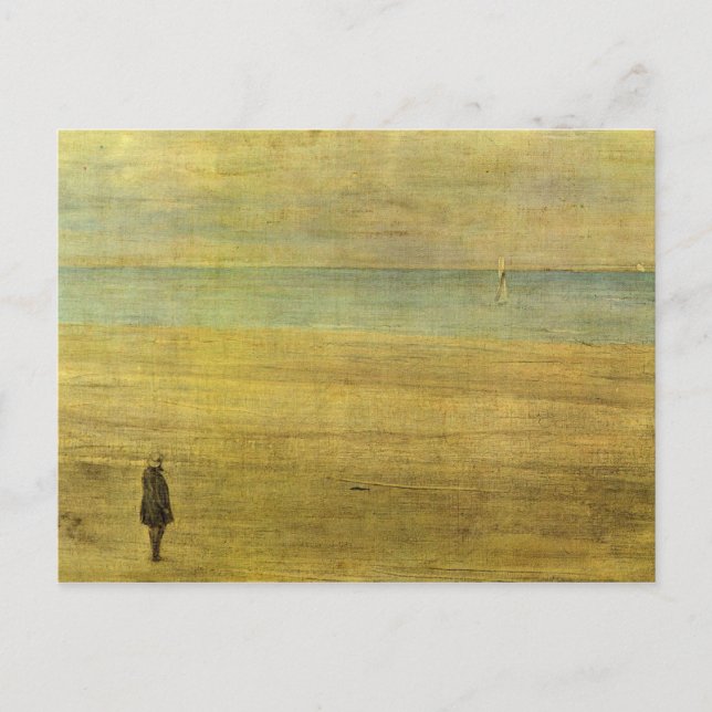 James Abbot McNeill Whistler - Harmony in Blue och Vykort (Framsida)