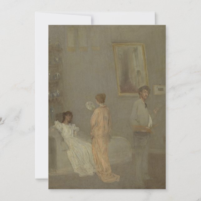 James Abbott McNeill Whistler - Artisten i hans Inbjudningar (Framsida)
