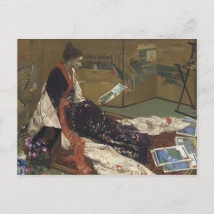 James Abbott McNeill Whistler - Caprice i Lila Vykort