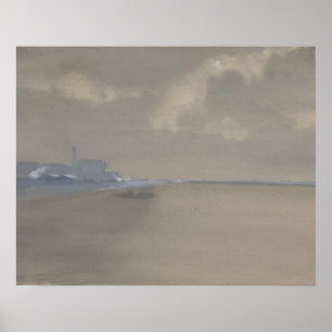 James Abbott McNeill Whistler - Southampton Vatten Poster