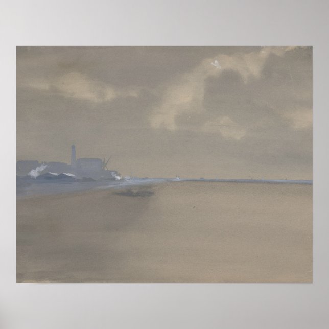 James Abbott McNeill Whistler - Southampton Vatten Poster (Framsidan)