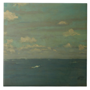 James Abbott McNeill Whistler - Violet och Silver Kakelplatta