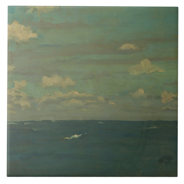 James Abbott McNeill Whistler - Violet och Silver Kakelplatta (Framsidan)