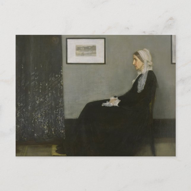 James Abbott Whistler - Whistlers Mor Vykort (Framsida)