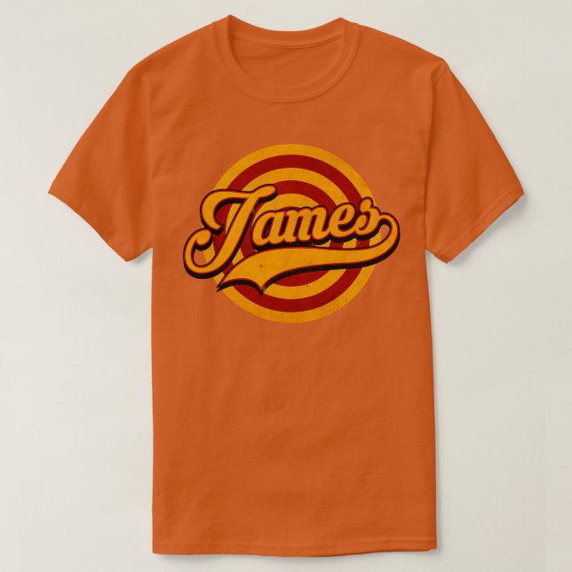 James är Namn T Shirt (Design framsida)