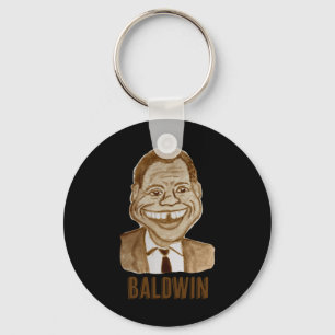 James Baldwin Nyckelring