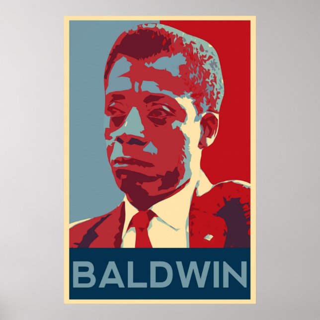 James Baldwin Poster (Framsidan)