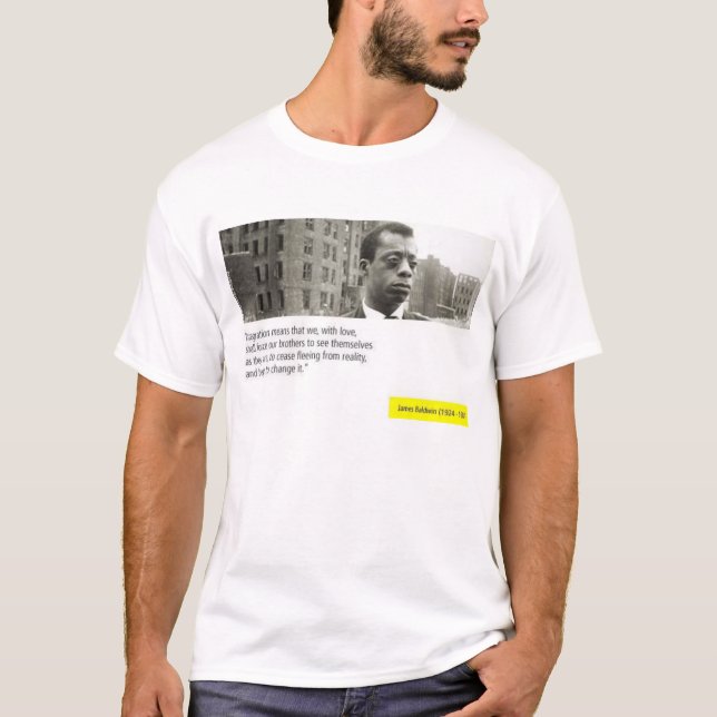 James Baldwin T-shirt (Framsida)