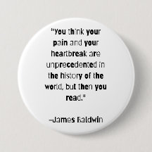 James Baldwin vid läsning av offertstift