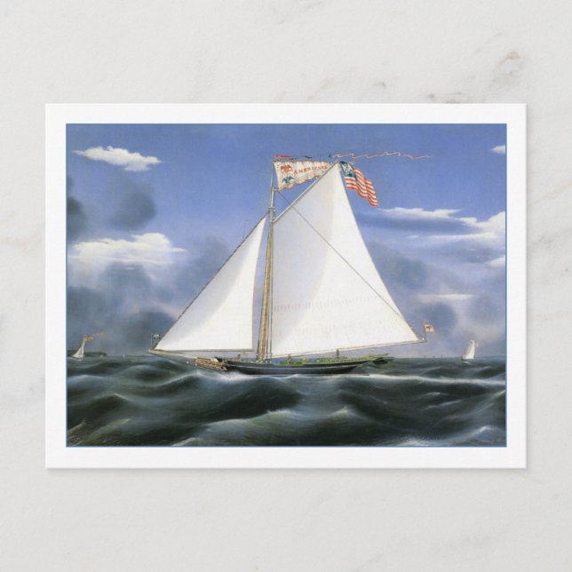 James Bard American Eagle Fine Art Vykort (Framsida)