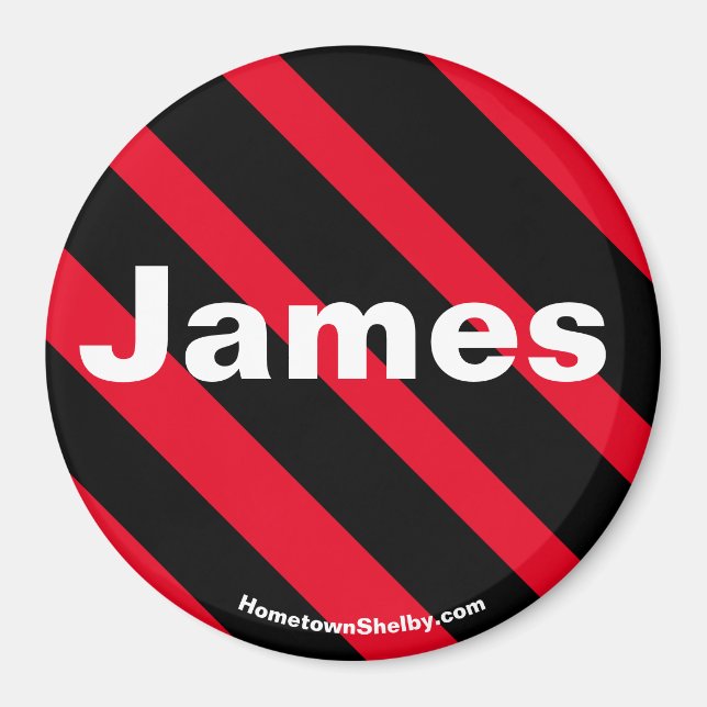 James Black/Red magnet (Framsidan)