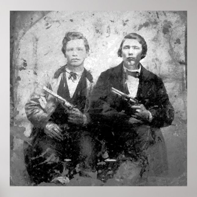 JAMES BROTHERS: FRANK & JESSE POSTER (Framsidan)