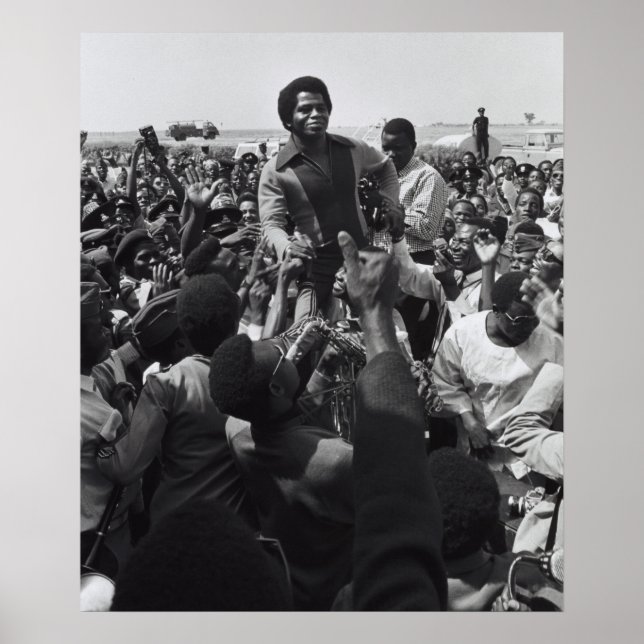 James Brown - Kaduna Airport, 1970 Poster (Framsidan)