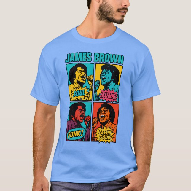 JAMES BROWN T SHIRT (Framsida)