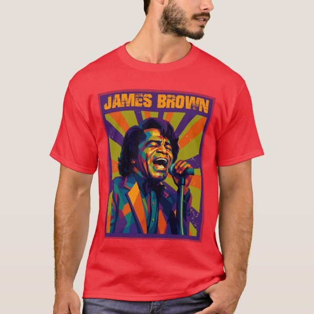 James Brown vän T Shirt (Framsida)