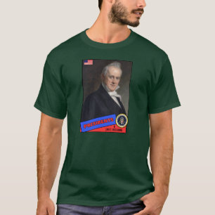 James Buchanan Basebollkort T Shirt