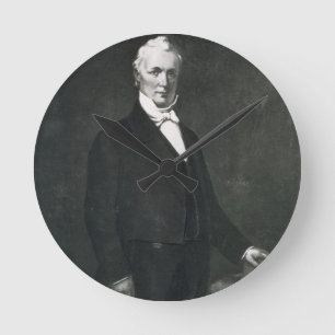 James Buchanan den 15th presidenten av det enigt Rund Klocka