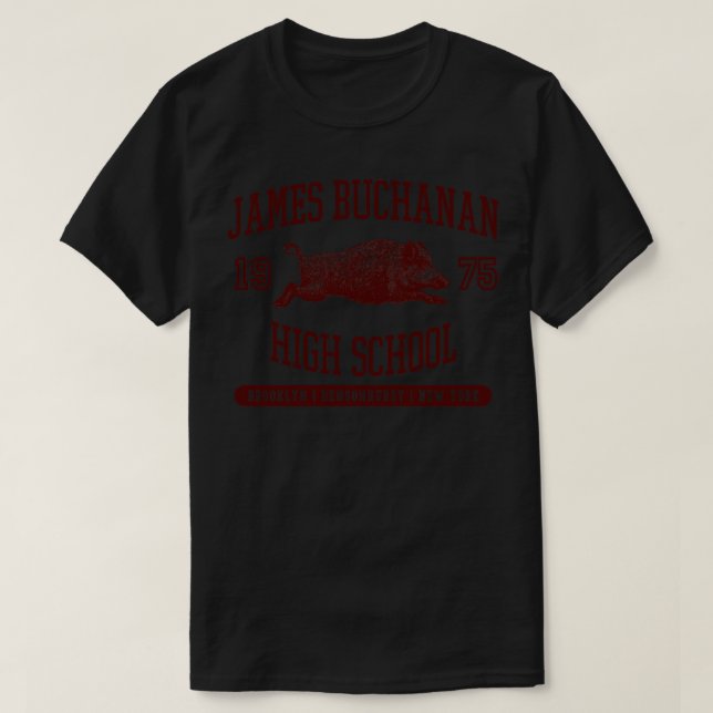 James Buchanan High School T Shirt (Design framsida)