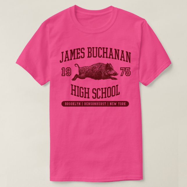 James Buchanan High School T Shirt (Design framsida)