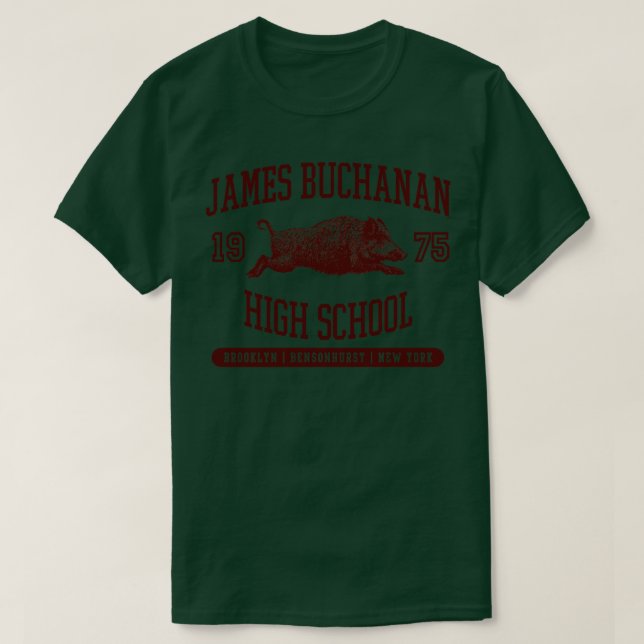 James Buchanan High School T Shirt (Design framsida)
