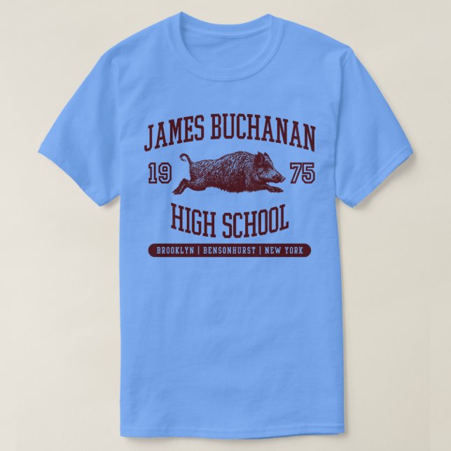 James Buchanan High School T Shirt (Design framsida)