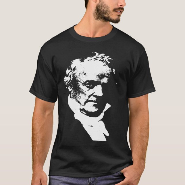 James Buchanan silhouette Tee Shirt (Framsida)