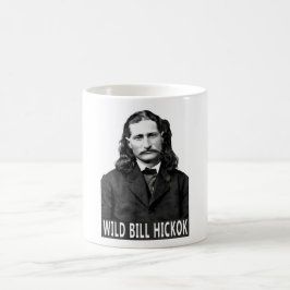 JAMES BUTLER HICKOK GAMMALA VÄSTERN LEGEND KAFFEMUGG