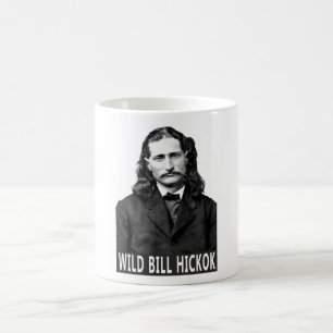 JAMES BUTLER HICKOK GAMMALA VÄSTERN LEGEND KAFFEMUGG