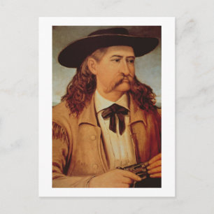 James Butler 'Vild Bill' Hickok (1837-76) 1874 (oi Vykort