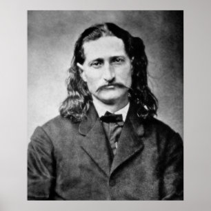 JAMES BUTLER "VILD BILL" HICKOK POSTER