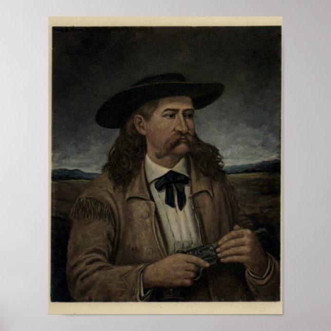 James Butler Wild Bill Hickok Poster (Framsidan)