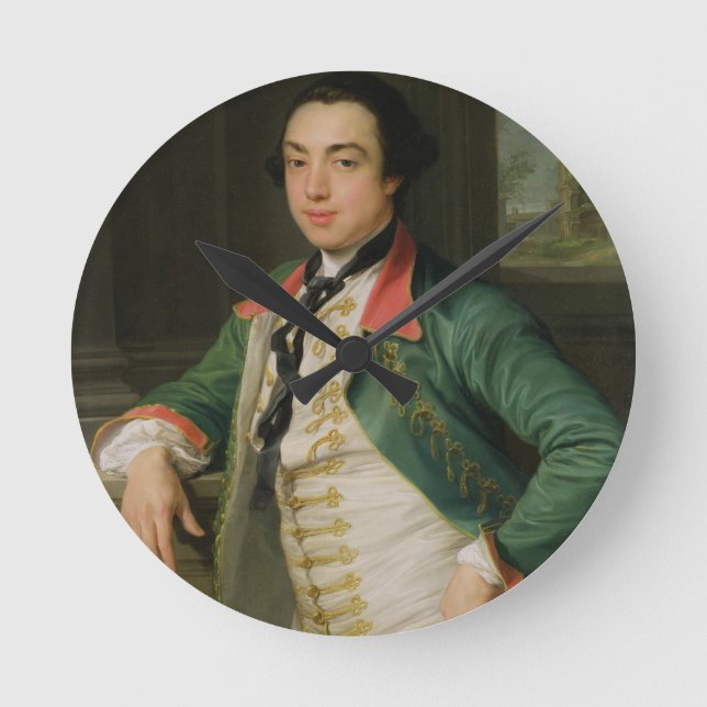 James Caulfield (1728-99), 4th Viscount Charlemont Rund Klocka (Framsida)