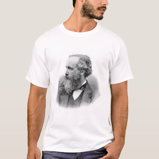 JAMEs CLERK MAXWELL T Shirt (Framsida)