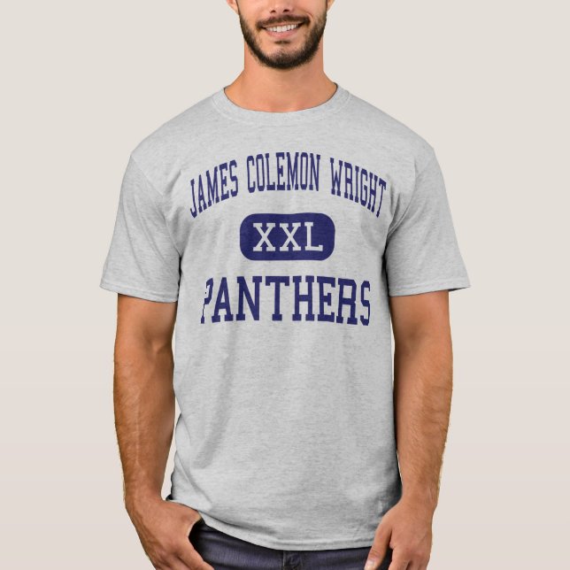 James Colemon Wright pantermittet Madison T-shirt (Framsida)
