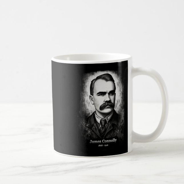 James Connolly - Irish Republican Kaffemugg (Höger)