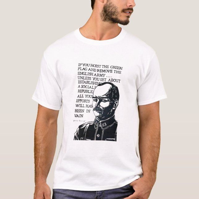James Connolly skjorta T-shirt (Framsida)