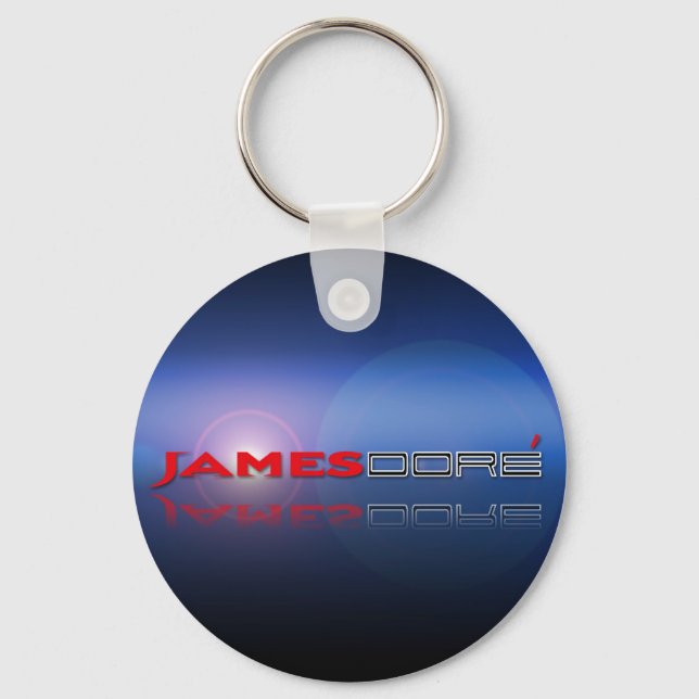James Dore' Porsche Stil "HPE" Keychain Nyckelring (Framsida)