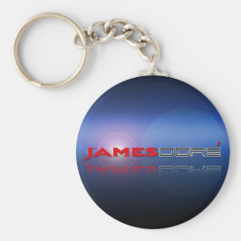 James Dore' Porsche Stil "HPE" Keychain Nyckelring