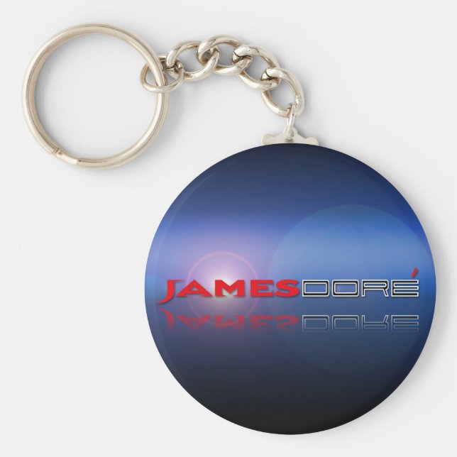 James Dore' Porsche Stil "HPE" Keychain Nyckelring (Framsidan)
