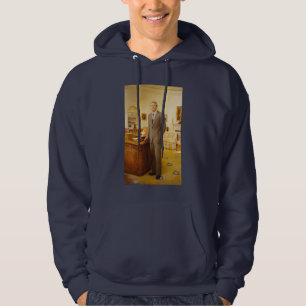James Earl Carter Painting USA:s president Porträt Hoodie