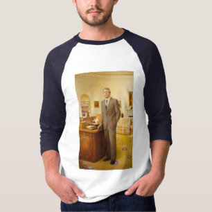 James Earl Carter Painting USA:s president Porträt T Shirt