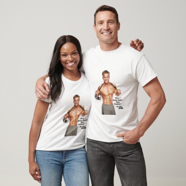 James Ellis Workout RegretMen's Tanktop Tee Shirt (Unisex)